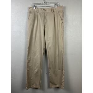 Numen Classic Women’s Light Tan Straight Leg Khaki Business Casual Pants Size 36